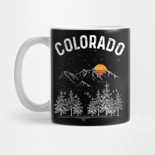 Vintage Retro Colorado State Mug